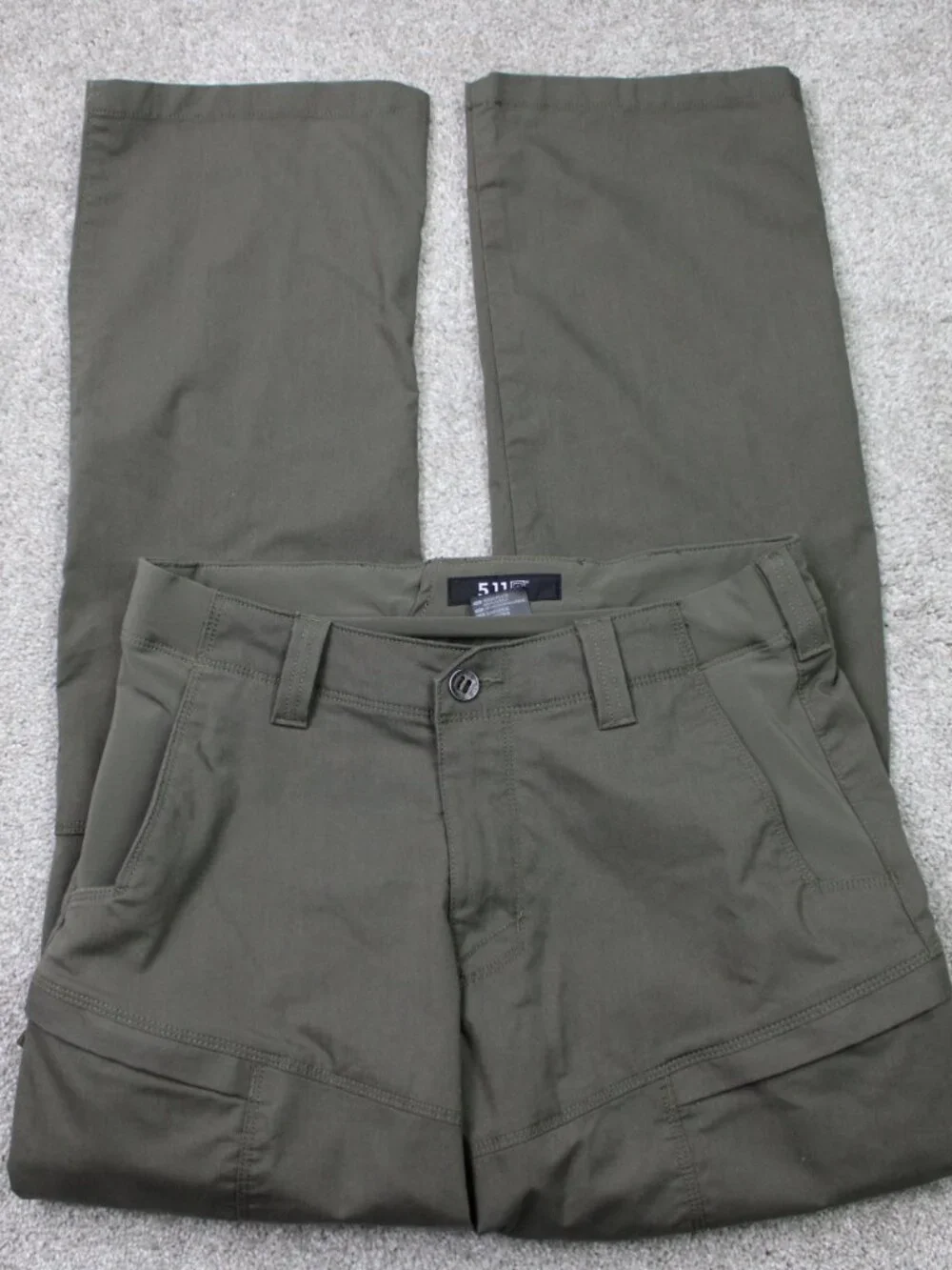 5.11 Tactical Apex Pants Men 32x32 Green Cargo Flex-Tac Stretch Canvas 10 Pocket